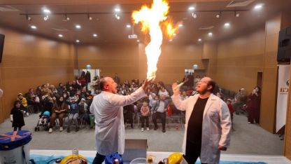 Çocukların bayramı Gonca’da şenliğe dönüştü