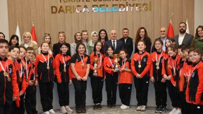 Darıca Belediyesi halk oyunları ekibi Kocaeli şampiyonu oldu