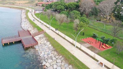 Darıca’da yeşil alan çalışmaları devam ediyor