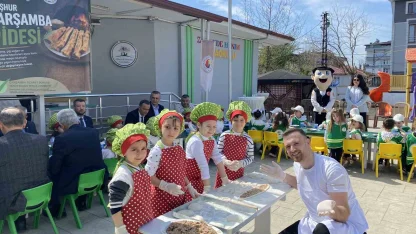 ’Dünya Pide Günü’nde Çarşamba pidesi miniklerle buluştu