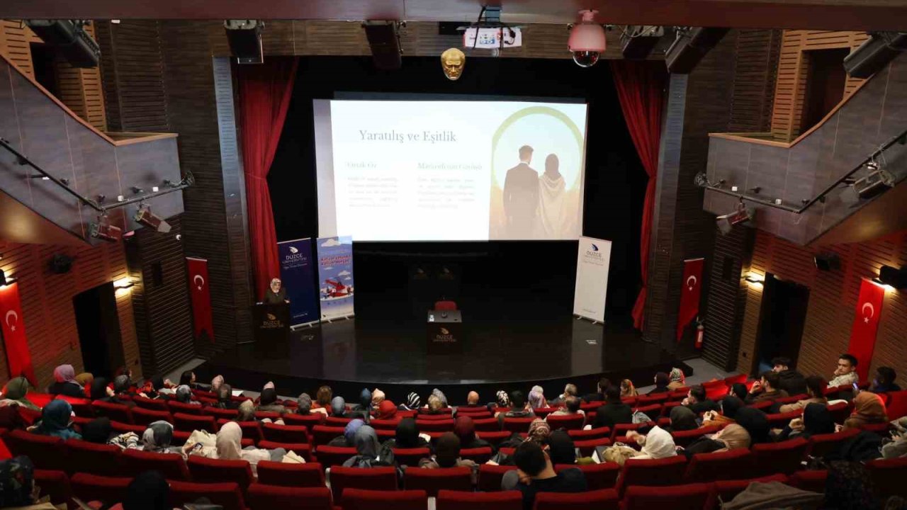 Dünyayı imar görevinde kadın konferansı düzenlendi