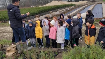 Düzce’ de minik eller büyük ormanlar oluşturmak için çalıştı