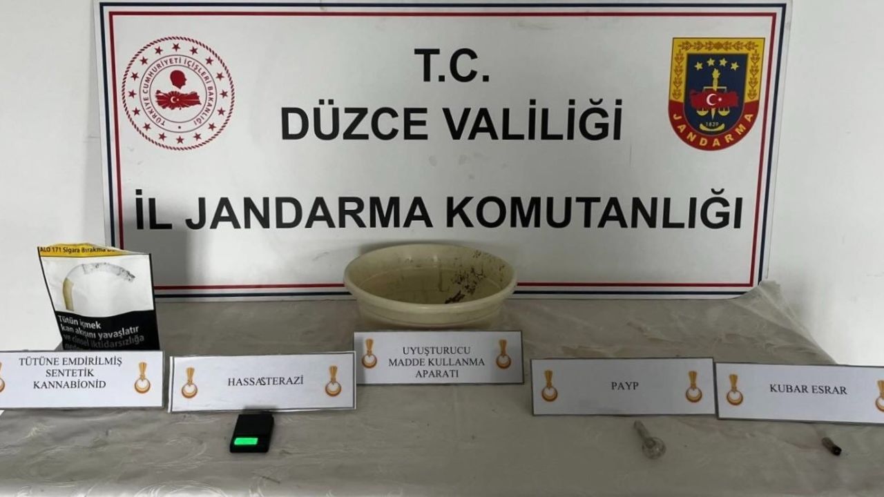 Düzce’de 48 kişiye uyuşturucudan işlem yapıldı