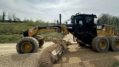 Düzce’de köy yollarında çalışmalar hız kazandı