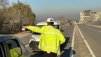 Düzce’de trafik denetimlerinde 188 araç trafikten men edildi