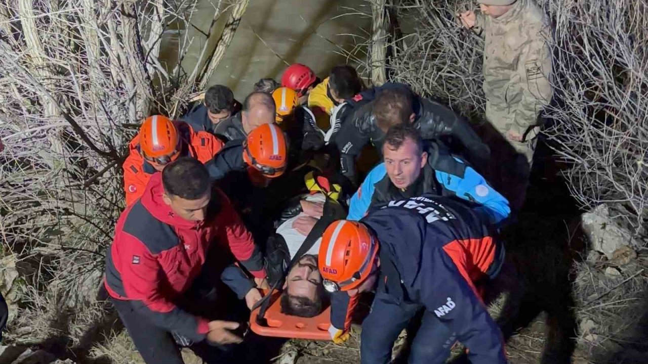 Erzurum’da nefes kesen kurtarma operasyonu