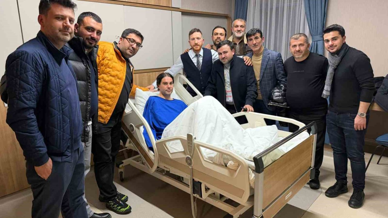 Erzurumspor’da Orbanic’e moral ziyareti, Yakup Kırtay’a 100. maç tebriği