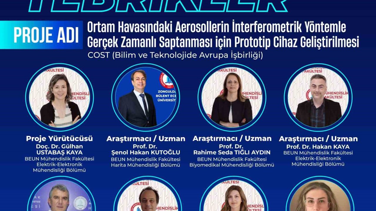 Geleceğin Hava Ölçüm Teknolojisi Projesine TÜBİTAK’tan Destek