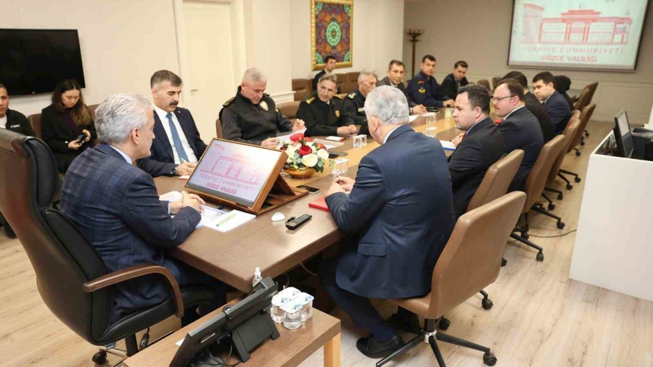 Genişletilmiş asayiş toplantısı gerçekleştirildi