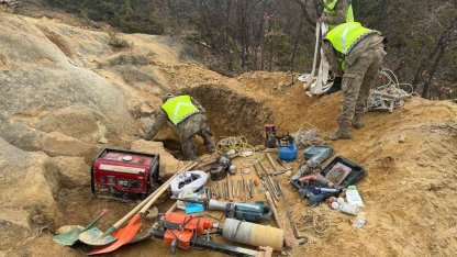 Gümüşhane’de definecilere suçüstü