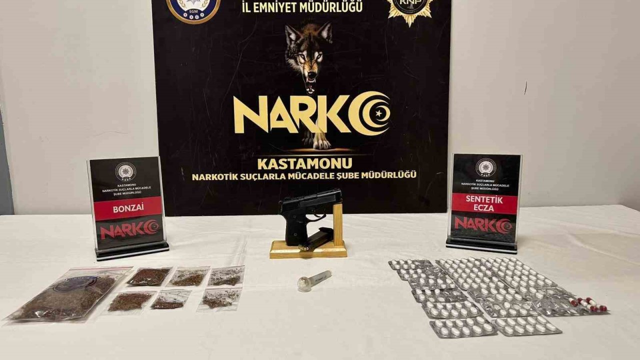 Kastamonu’da uyuşturucu operasyonda 6 şüpheli gözaltına alındı