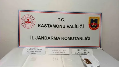 Kastamonu’da uyuşturucu operasyonlarında 5 şüpheliye gözaltı