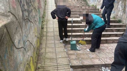 Kendileri kirletti, kendileri temizledi