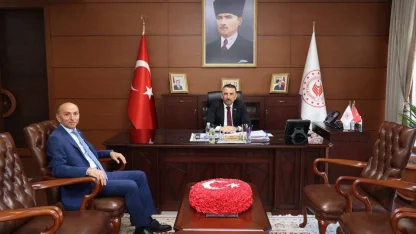 Keskin’den Vali Hacıbektaşoğlu’na veda ziyareti