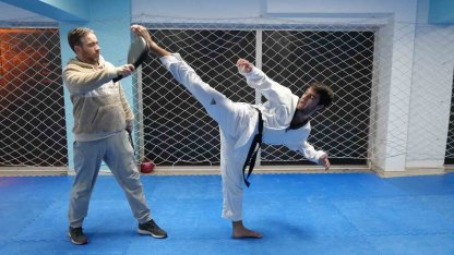 Kilo vermek için başladı, şimdi taekwondoda dünya şampiyonu olmayı istiyor