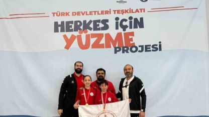 Körfezli genç yüzücüler Azerbaycan’da Türkiye’yi temsil edecek