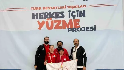 Körfezli genç yüzücüler Azerbaycan’da Türkiye’yi temsil edecek