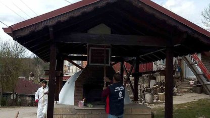 Köy fırınları yenilenerek geleneksel lezzetler yaşatılıyor