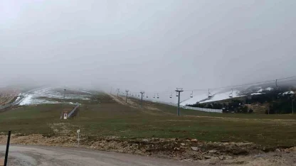 Ladik Akdağ’da nisan karı sürprizi