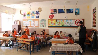 Öğrencilere 112 Acil Çağrı sistemi anlatıldı