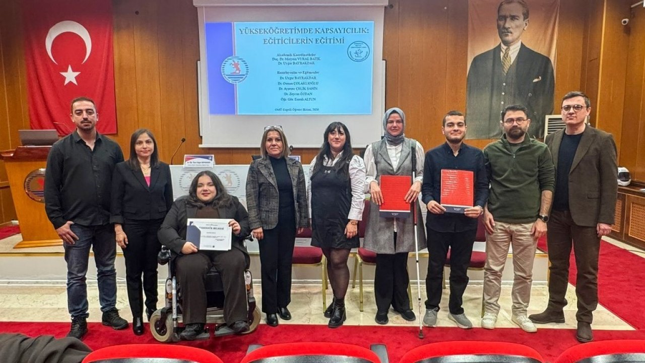OMÜ’de akademisyenlere ’Kapsayıcılık Eğitimi’