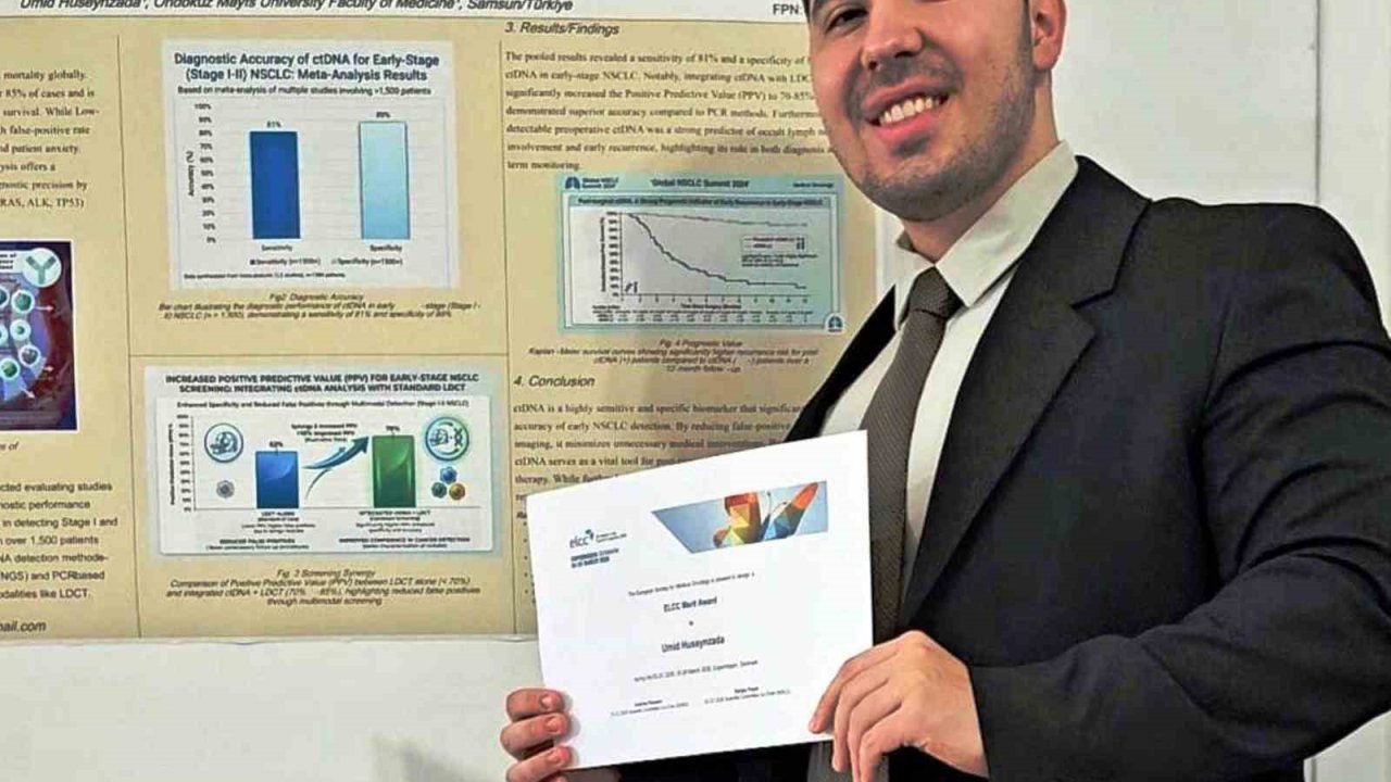 OMÜ’lü tıp öğrencisinden büyük başarı