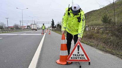 Ordu’da bir haftada 17 binden fazla araç ve sürücüsü denetlendi