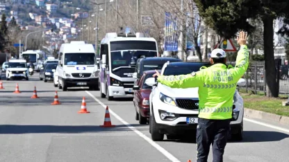 Ordu’da bir haftada 17 binden fazla araç ve sürücüsü denetlendi