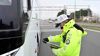 Ordu’da bir haftada 17 bine yakın araç ve sürücü denetlendi