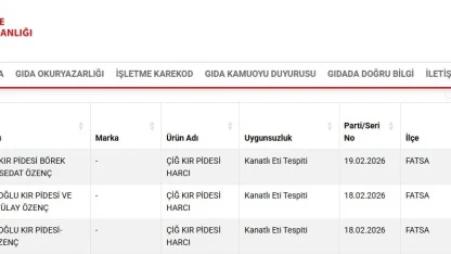 Ordu’da kır pidesi harcından ’kanatlı eti’ çıktı