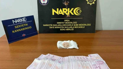 Ordu’da uyuşturucu operasyonlarında 3 tutuklama