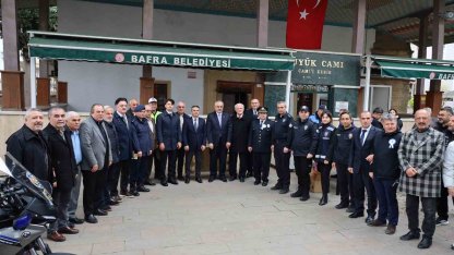 Polis Haftası: Bafra’da şehit polislere dua, vatandaşa bilgilendirme