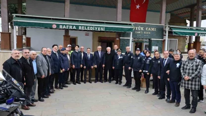 Polis Haftası: Bafra’da şehit polislere dua, vatandaşa bilgilendirme