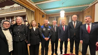 Rektör Fatma Aydın, TBMM 23 Nisan Resepsiyonu’nda