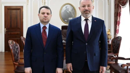 Rektör Kırışık’tan Adalet Bakanı Akın Gürlek’e ziyaret