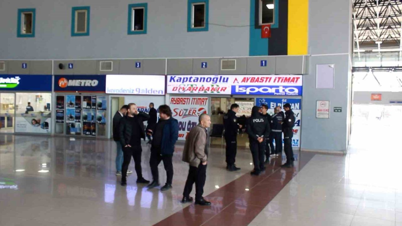 Samsun Otogarı’nda tahliye gerginliği