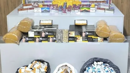 Samsun’da binlerce makaron ve kaçak ürün ele geçirildi