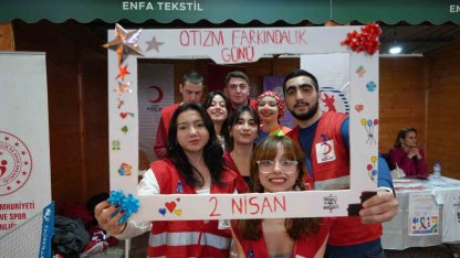 Samsun’da farkındalık günü coşkuya dönüştü