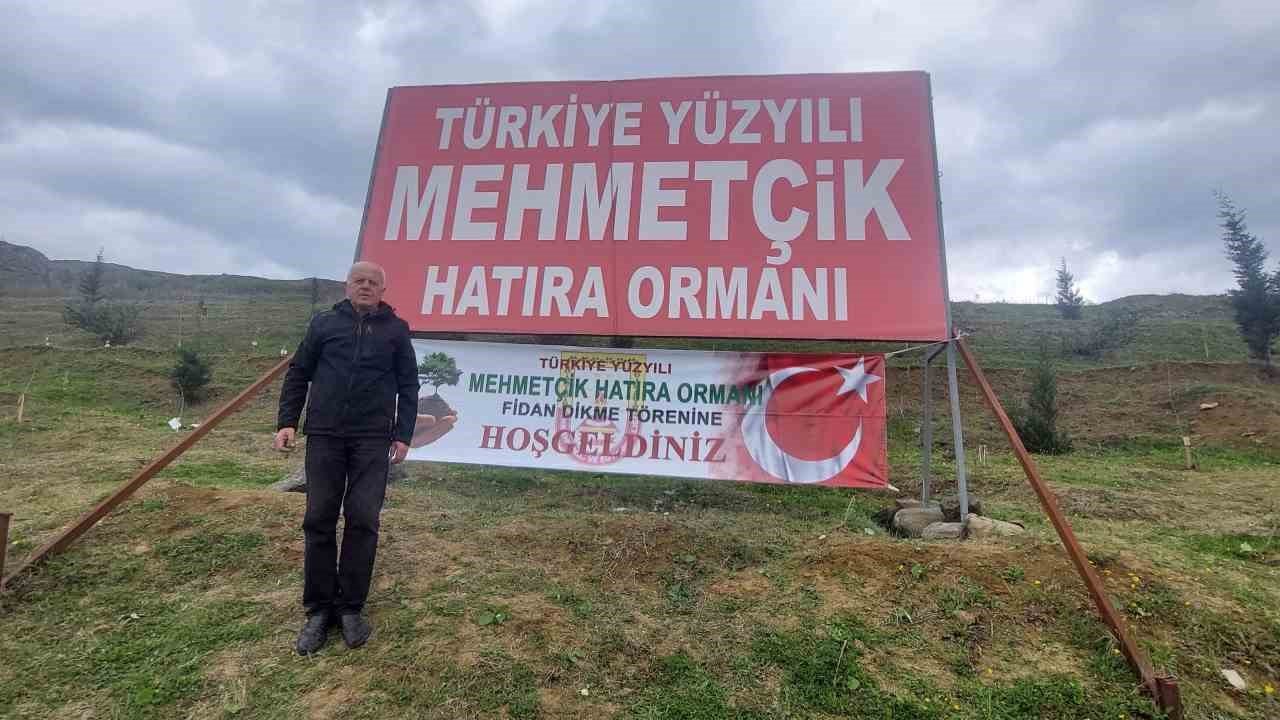 Samsun’da Mehmetçik Hatıra Ormanı’na fidan dikildi