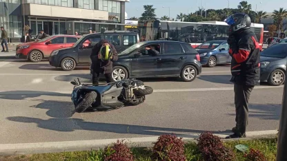Samsun’da motosiklet kazaları