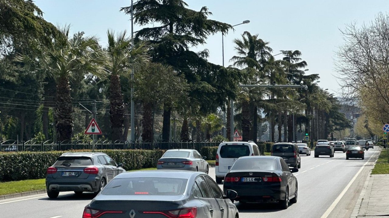 Samsun’da taşıt sayısı 543 bin 967’ye ulaştı