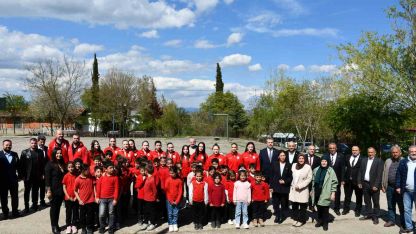 Samsunspor Voleybol Akademi’den Vezirköprü’de sosyal sorumluluk projesi