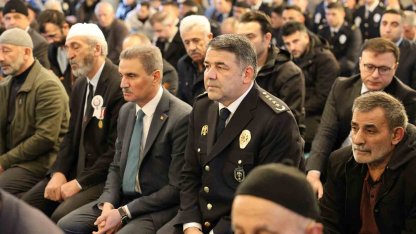 Şehitler polis haftasında dualarla anıldı