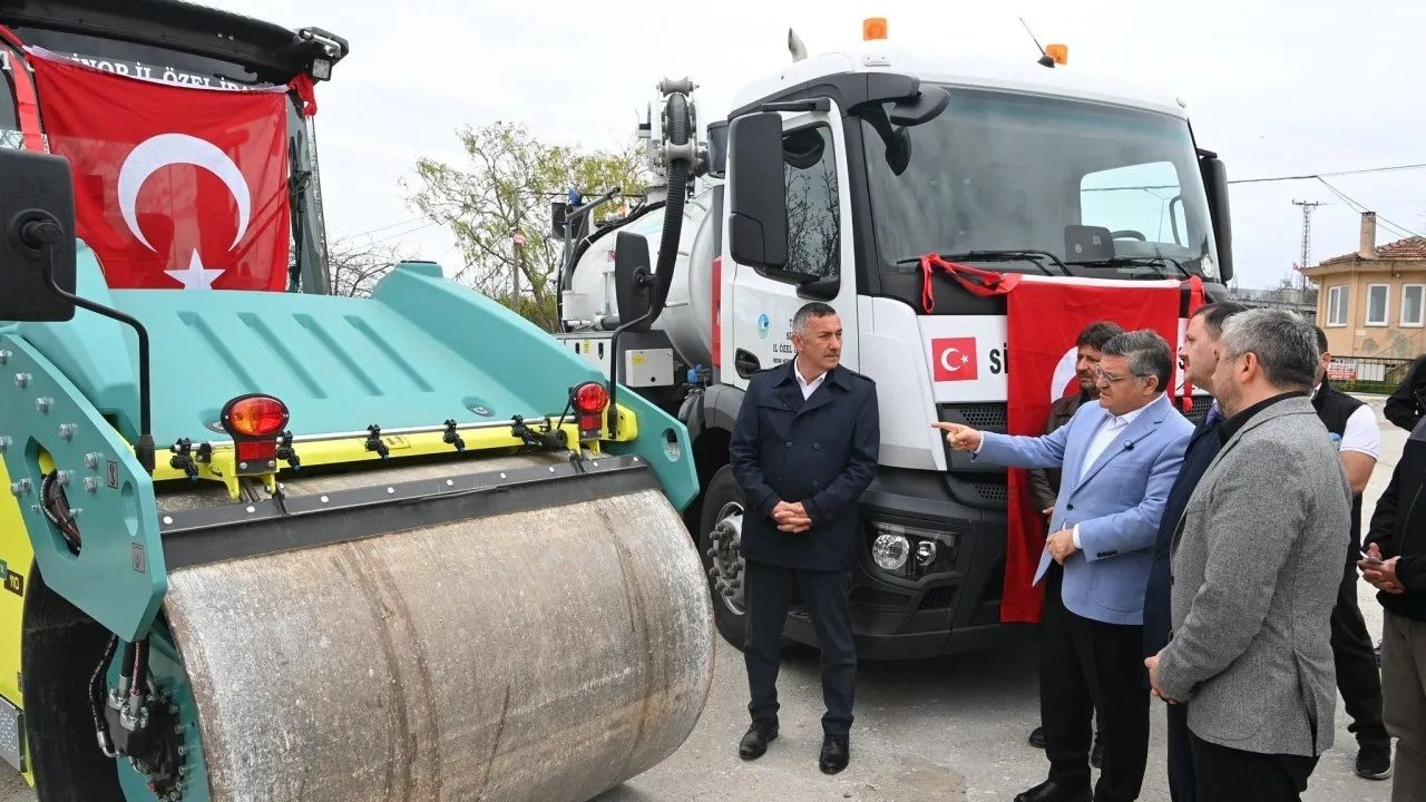 Sinop’a 22,1 milyonluk iş makinesi takviyesi