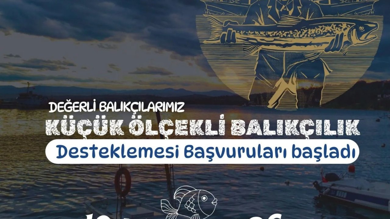 Sinop’ta balıkçılık desteği başvuruları için son çağrı