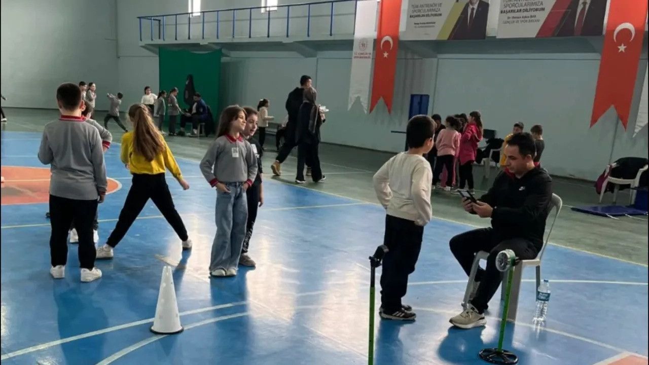 Sinop’ta geleceğin sporcuları yetenek taramasıyla belirleniyor
