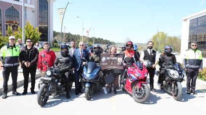 Sinop’ta motosiklet kazalarına dikkat çekildi