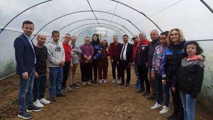 Sinop’ta özel bireylerden fide dikimi etkinliği