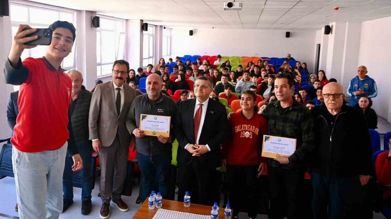 Sinop’ta ustalar deneyimlerini öğrencilere aktardı