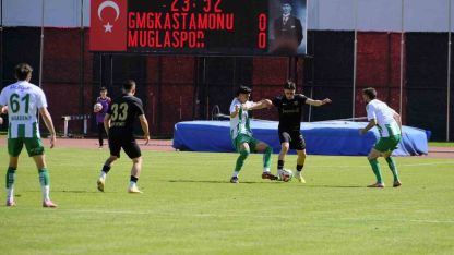 TFF 2. Lig: Kastamonuspor: 0 - Muğlaspor: 3